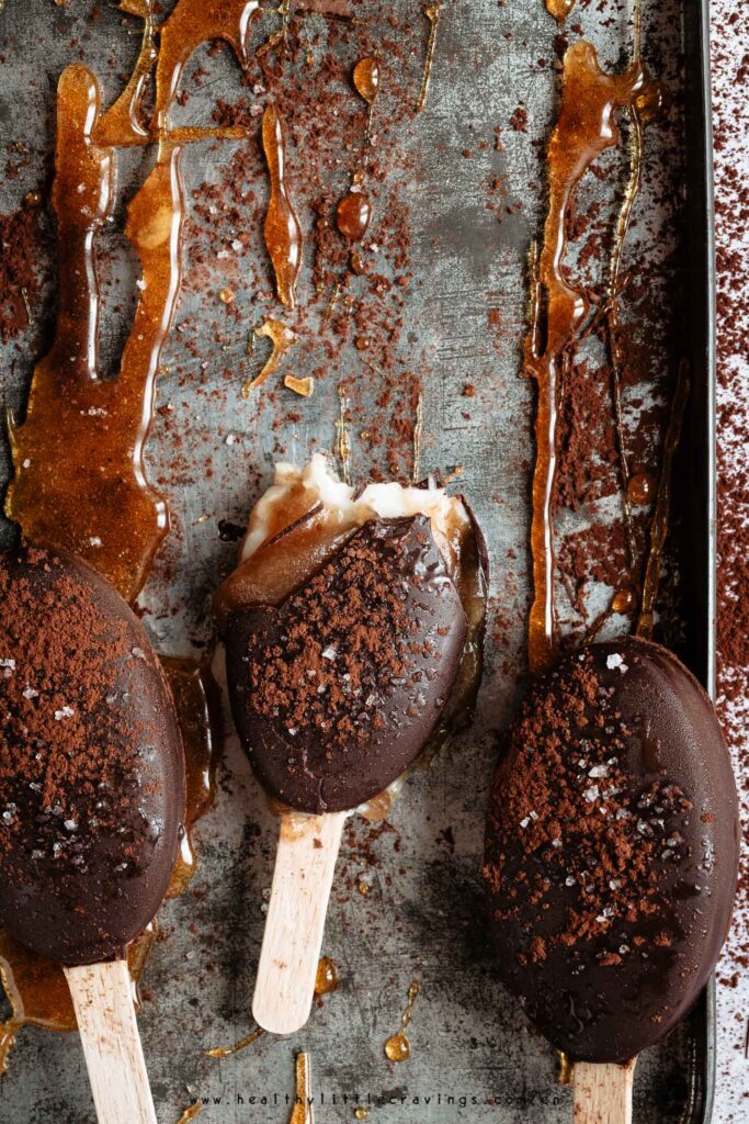 How to make delicious and easy vegan magnum ice cream bars