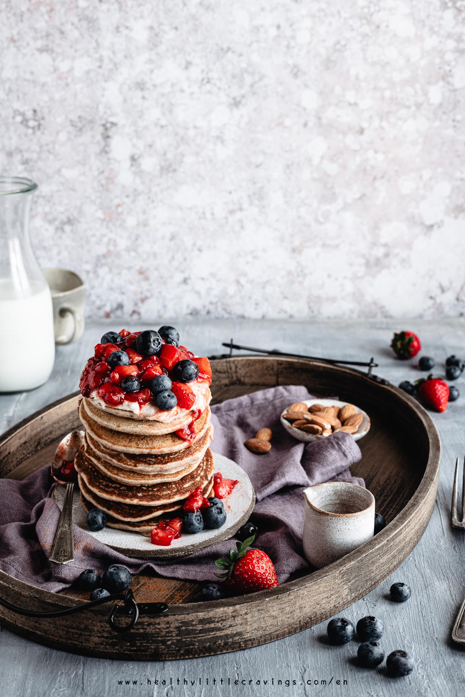 GLUTEN FREE VEGAN BUCKWHEAT PANCAKES RECIPE