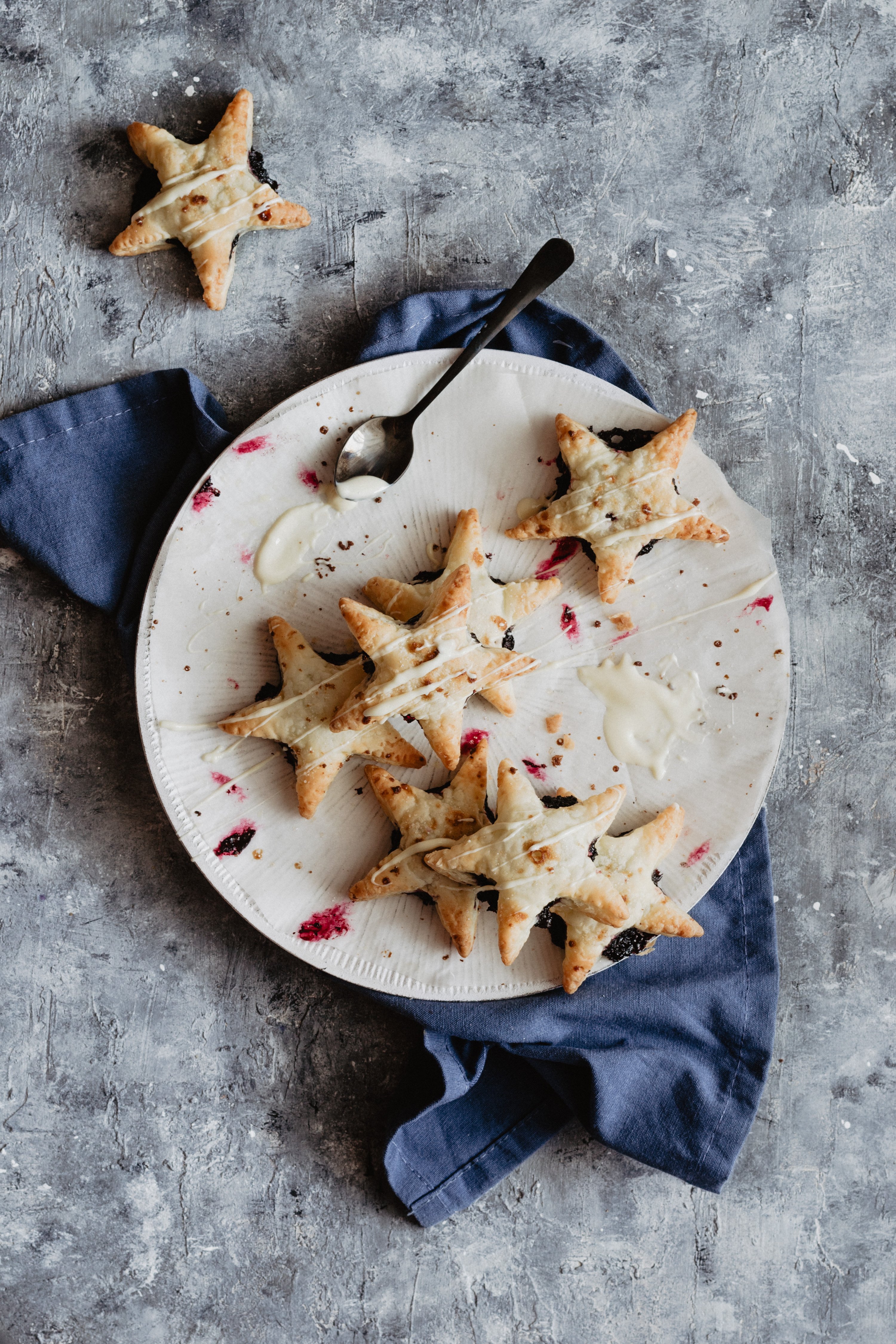 sugar free blueberry hand pies