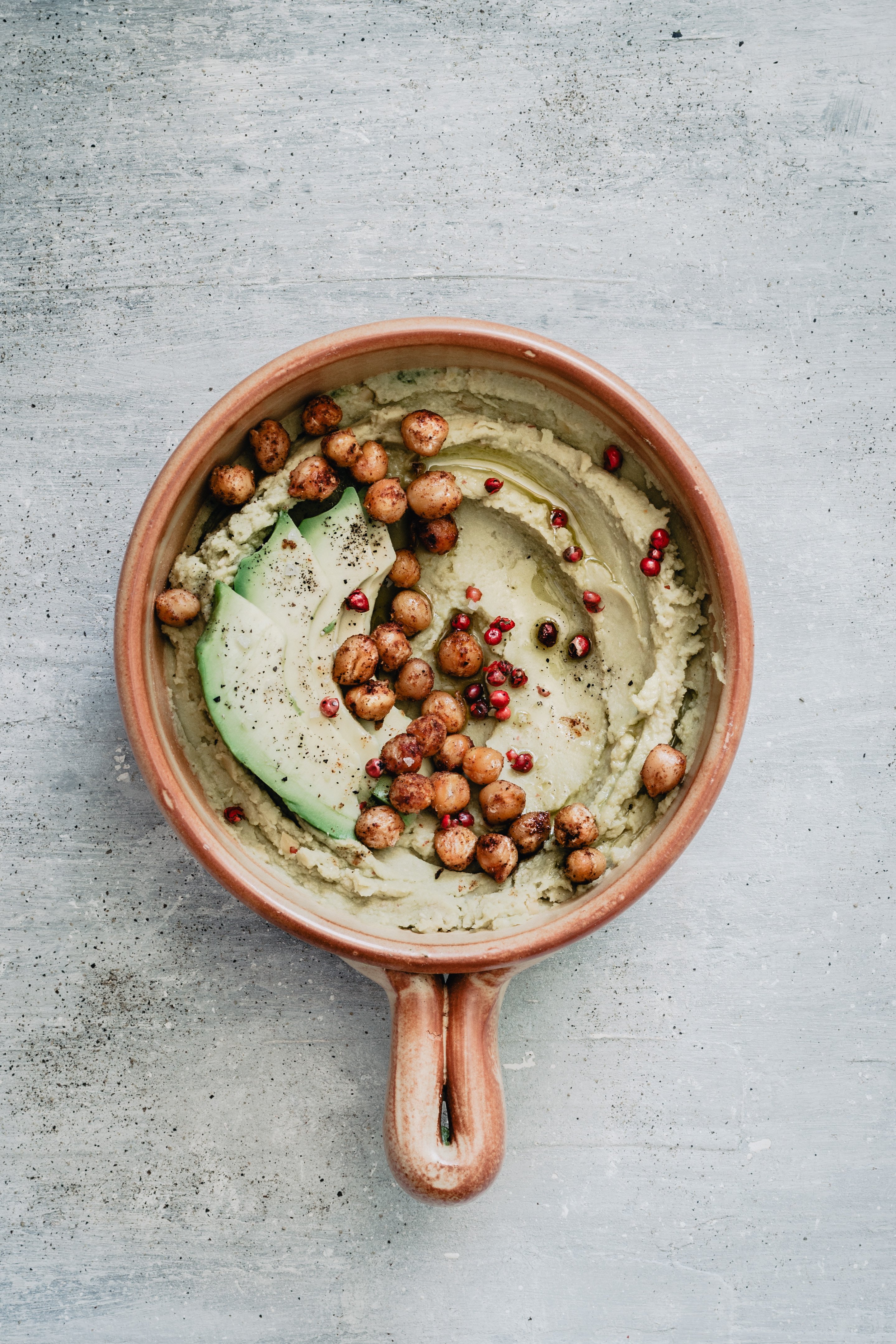 easy avocado hummus