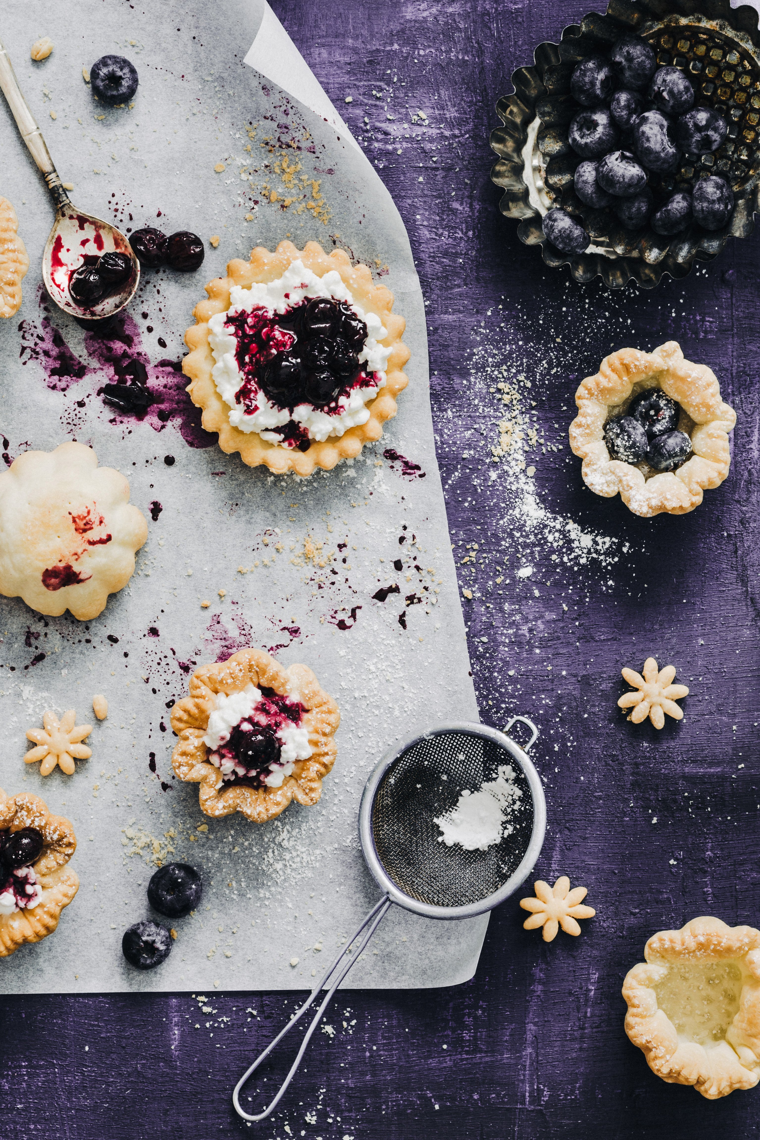 Phyllo Dough Dessert Recipes With Blueberries - Easy Puff Pastry Blueberry Turnovers Recipe From ...