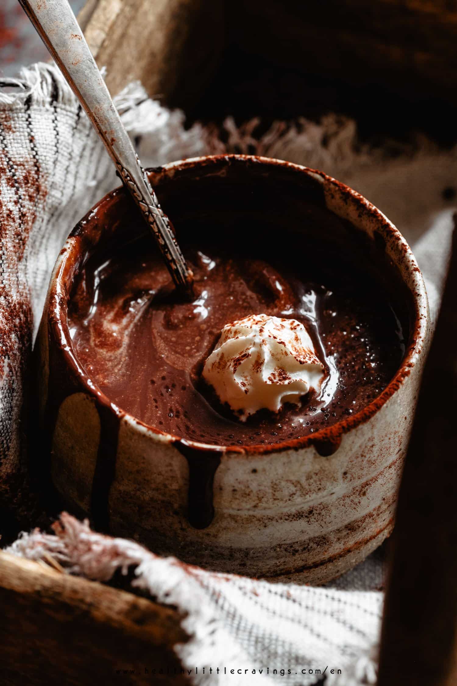 Warming Rich and Decadent Hot Chocolate - Ginger with Spice