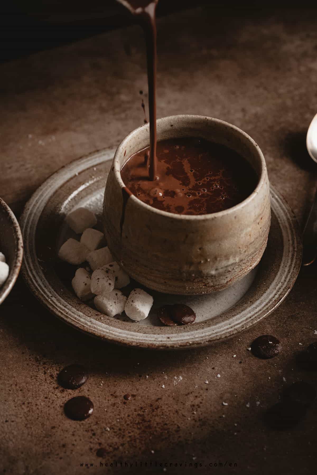 Rich and Thick Hot Chocolate for One - Baking Mischief