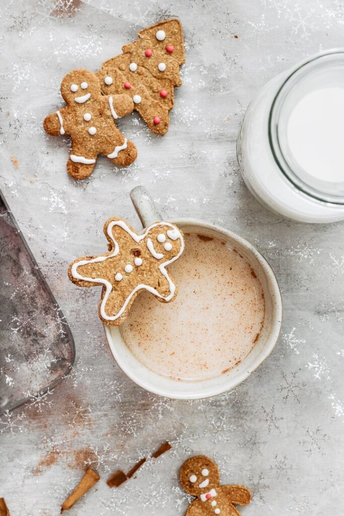 Oat Flour Gingerbread Cookies