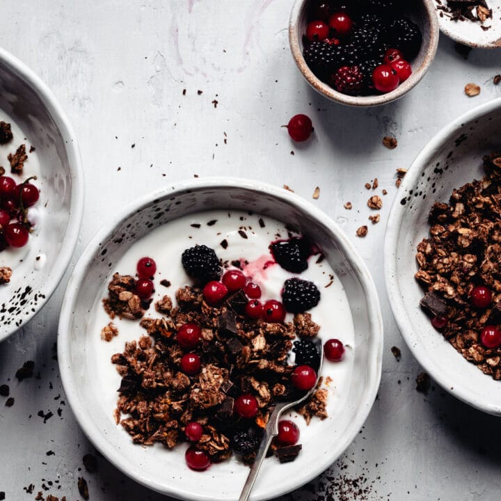 Crunchy Granola Recipe With Chocolate & Orange