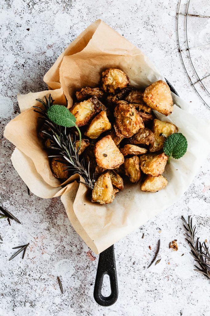 Graves Come asado crujiente de patatas con bicarbonato de sodio