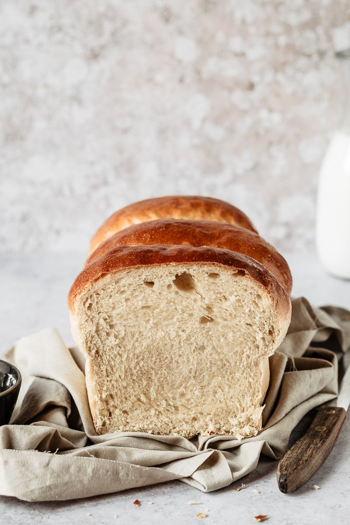 Hokkaido Milk Bread Extremely Soft Tangzhong Method