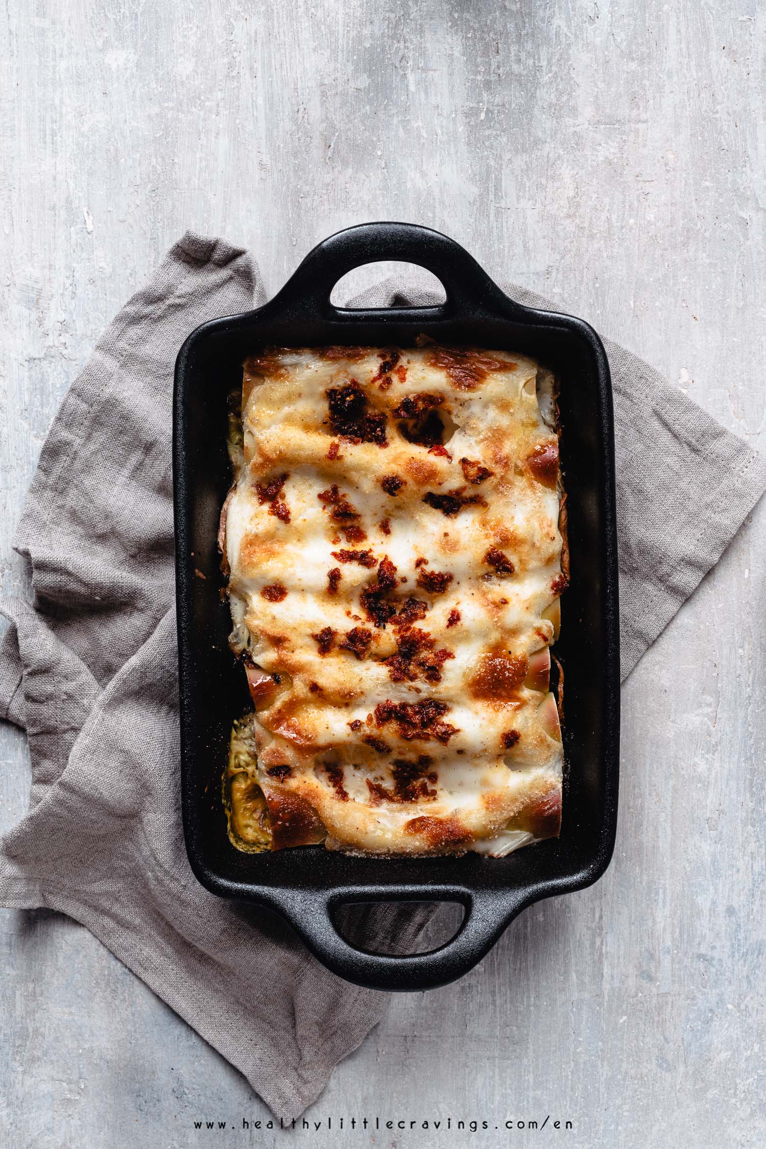 My creamy mushroom cannelloni recipe will surprise you!