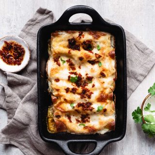 Enjoy my creamy mushroom cannelloni recipe