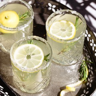 Easy rosemary lemonade