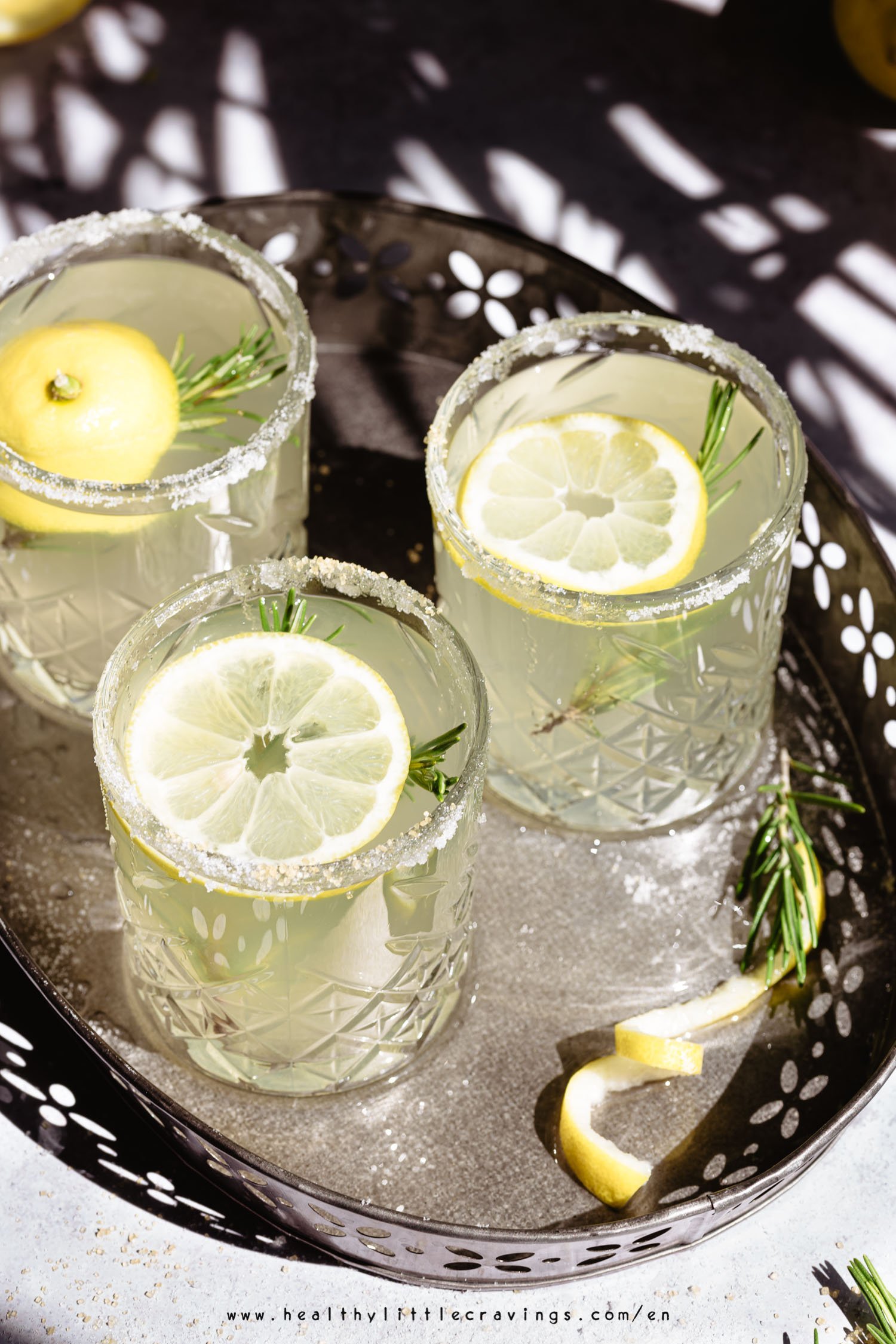 Easy rosemary lemonade 