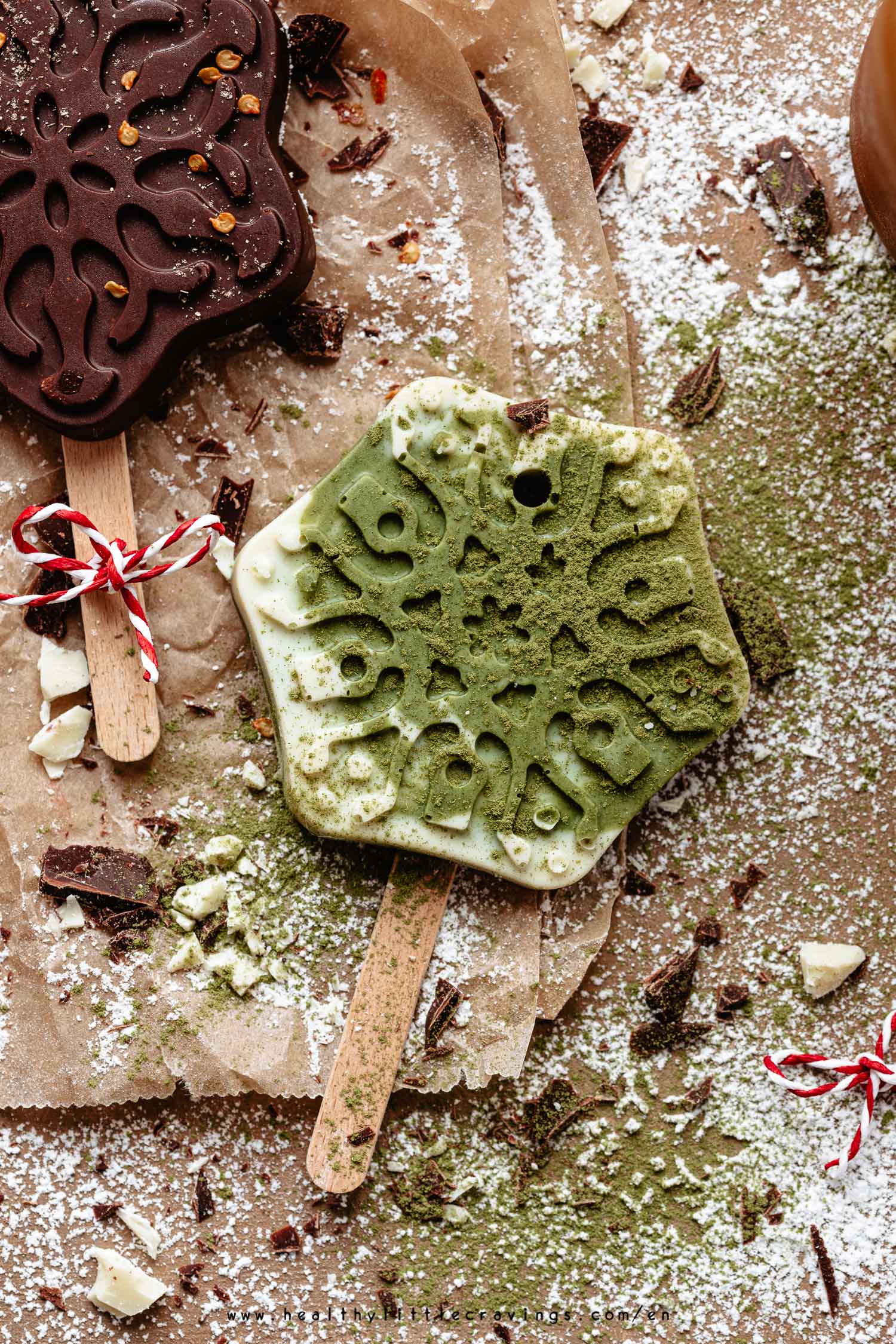 Cioccolata calda al te matcha