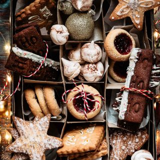 Most beautiful cookie box for Christmas