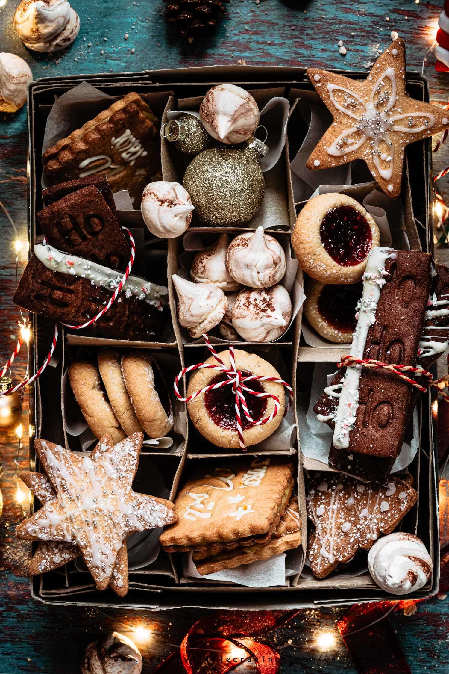 Most beautiful cookie box for Christmas