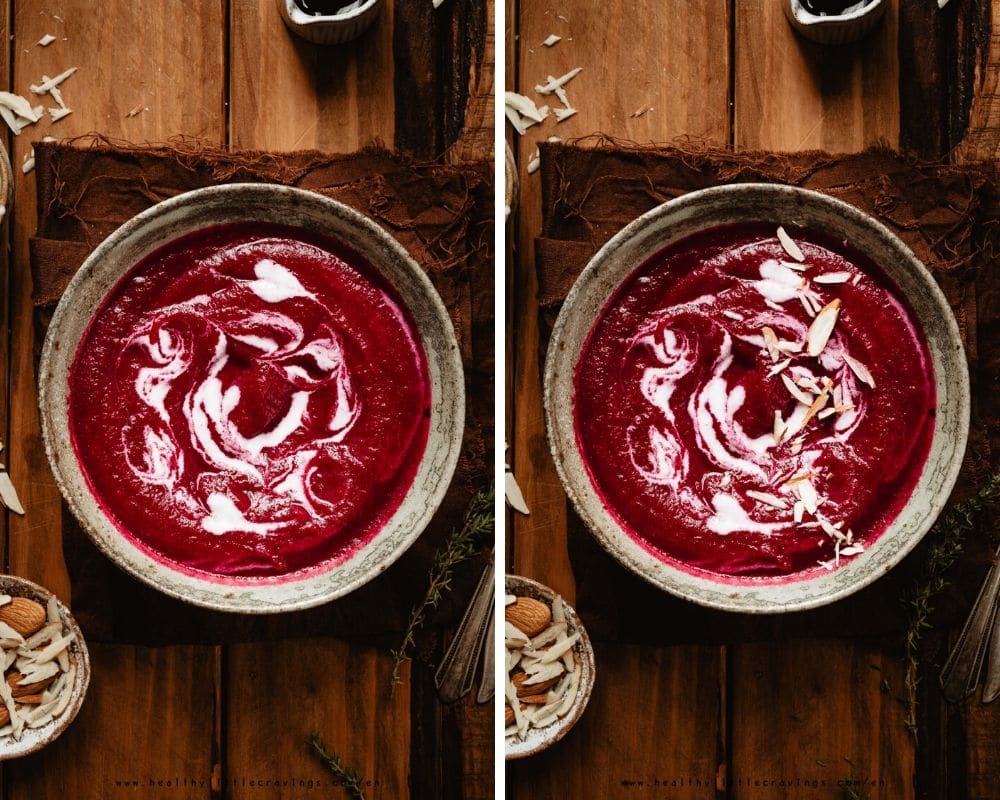 Fresh Beet Soup (Creamy Blended Stovetop Recipe)