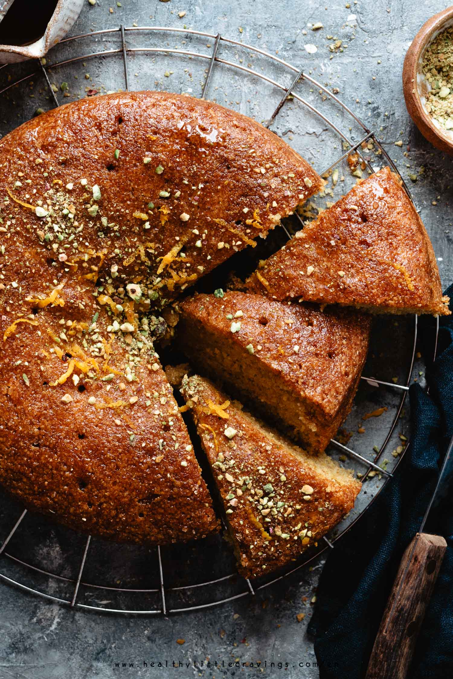 Orange Polenta Cake — MADE BY BELLS