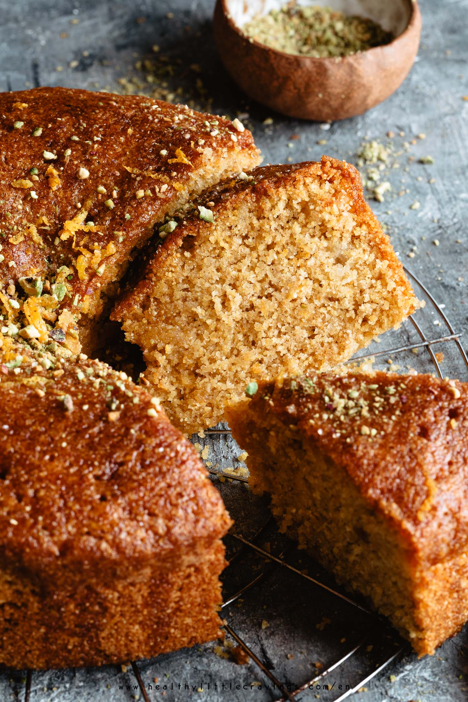 Polenta Cake with Olive Oil and Lemon — The Shared Plate