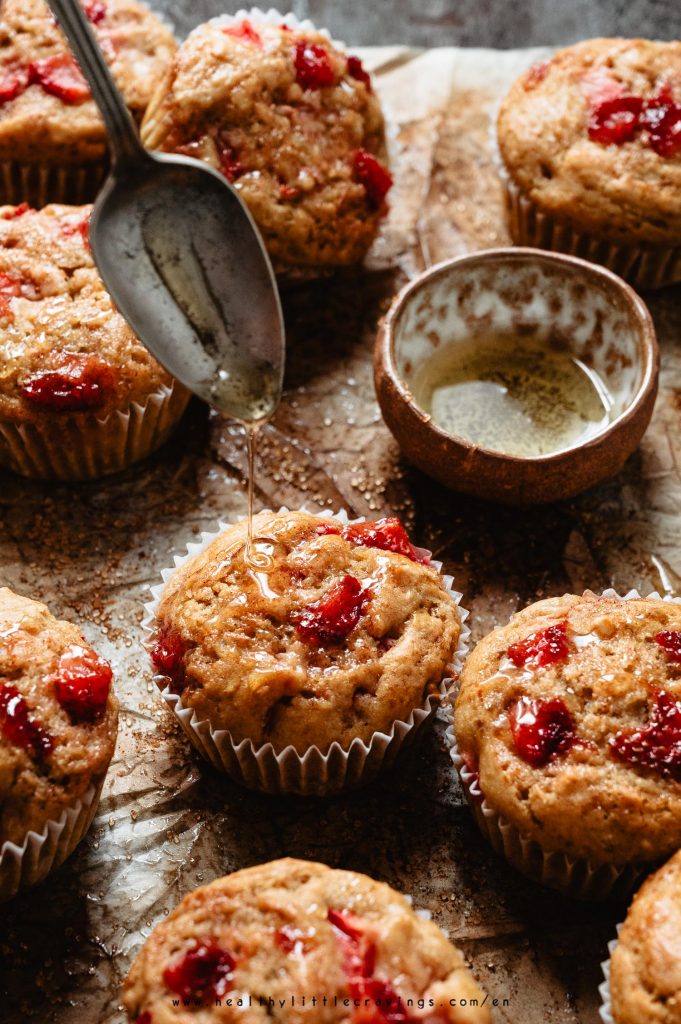 Healthy strawberry muffins muffins recipe