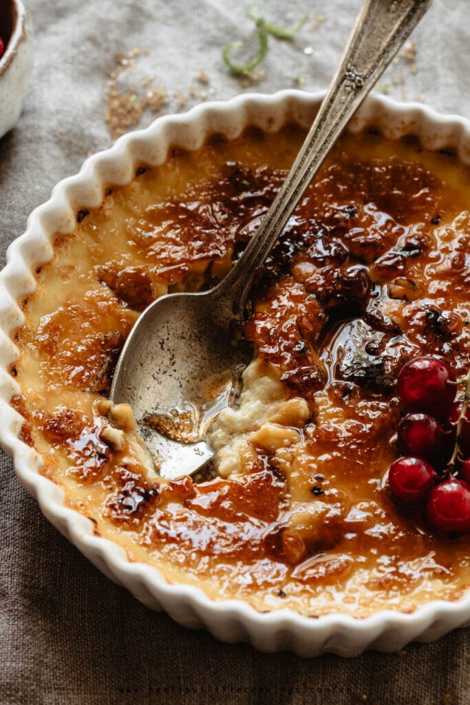 How To Make Crème Brûlée Without Cream And Refined Sugar