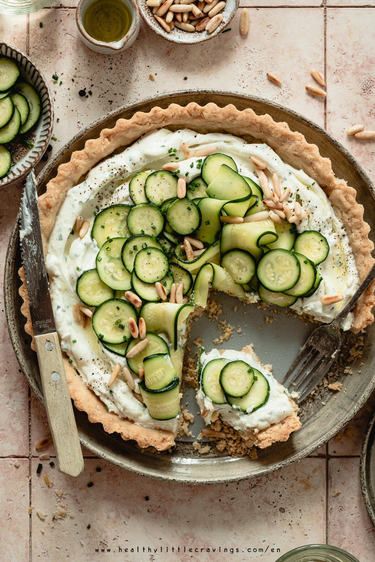 A zucchini pie recipe perfect for gatherings