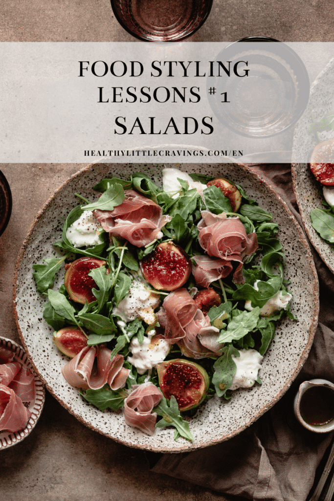 tips for food styling salads