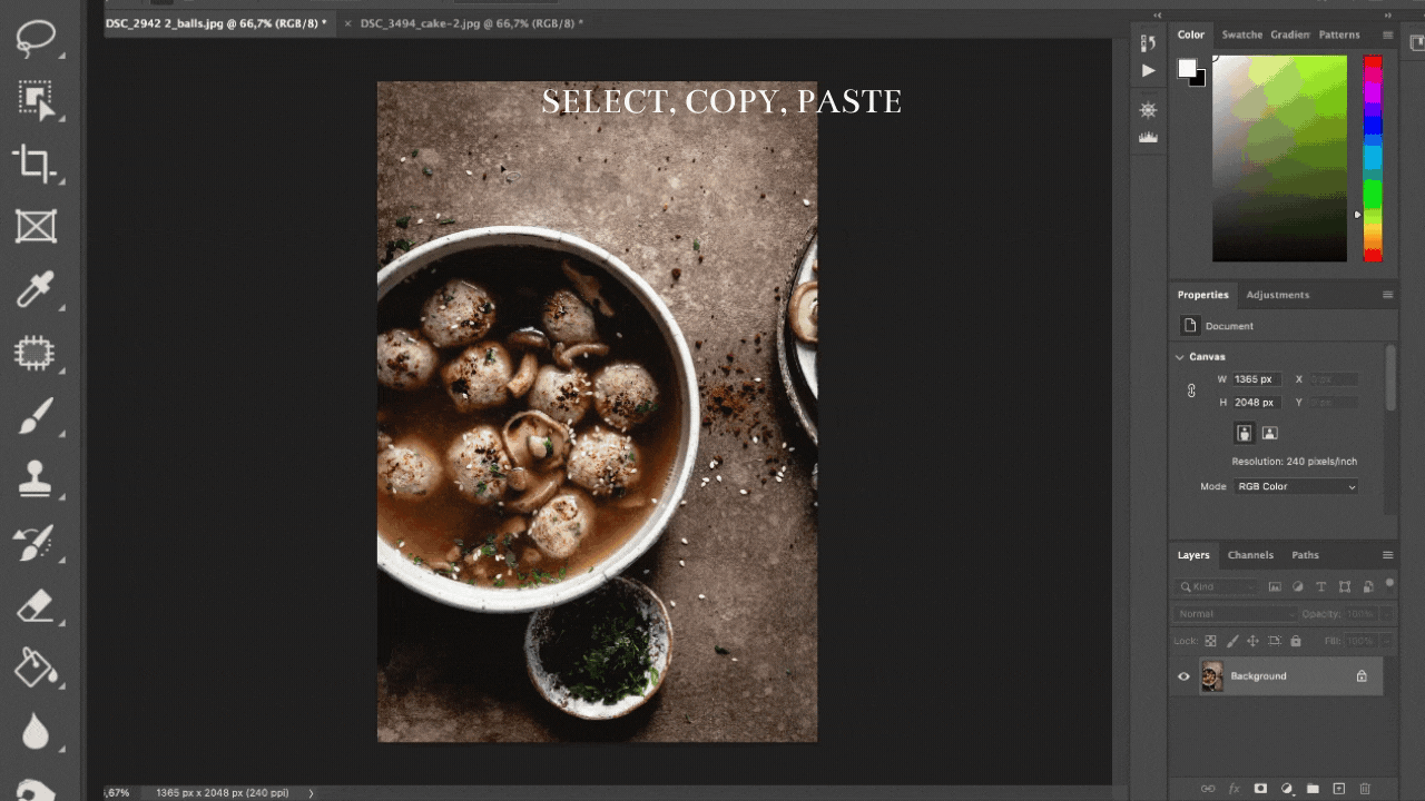 How to Create GIFs Using Photoshop — Food Photography Courses