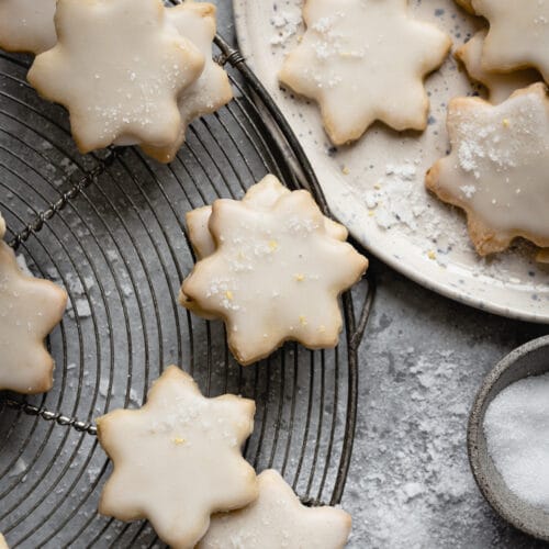 Lemon Shortbread Cookies - The Little Epicurean